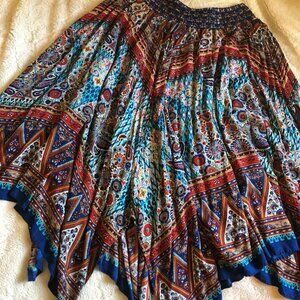Bohemian long skirt